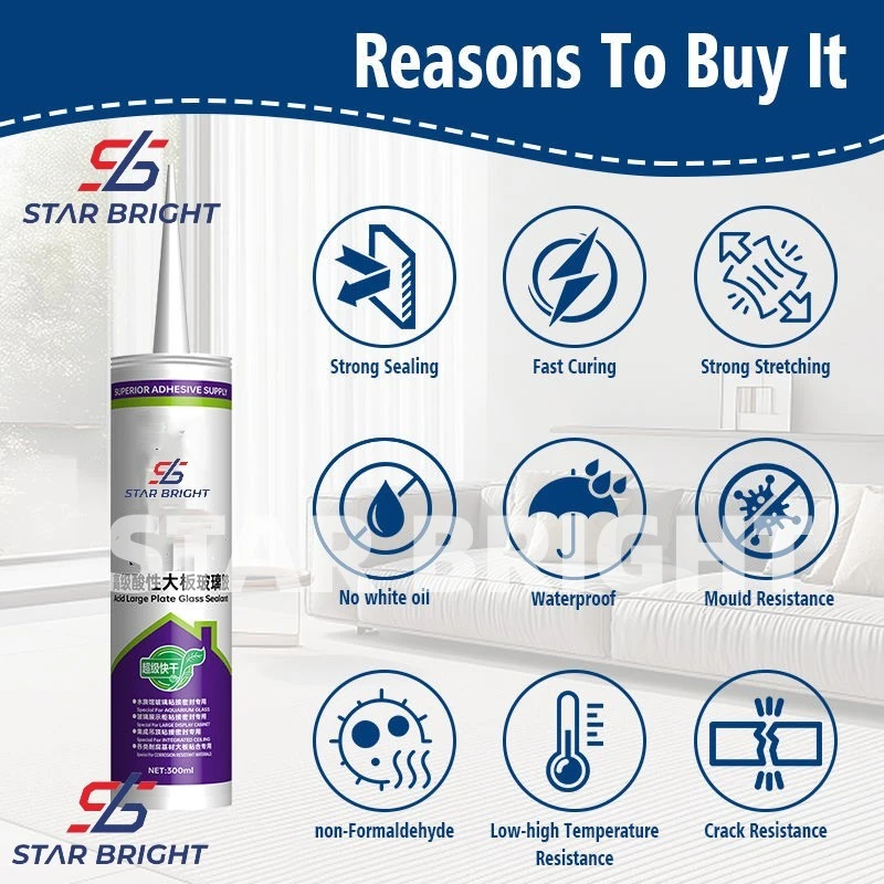 Adhesion Cure Acidic Acrylic Silicone Sealant suppliers