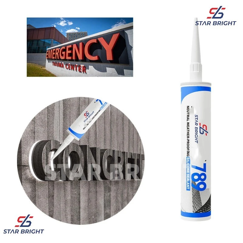 Outdoor Aluminum Stone Marble Silicone Sealant factory